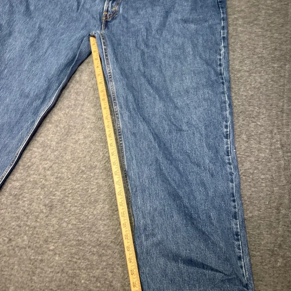 Levi's Jeans 550 Men 48x30 Light Blue Straight Leg Classic Everyday Relaxed Fit